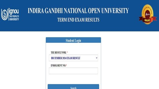 "IGNOU December 2024 TEE Results Out – Check Your Score and Revaluation Details!"